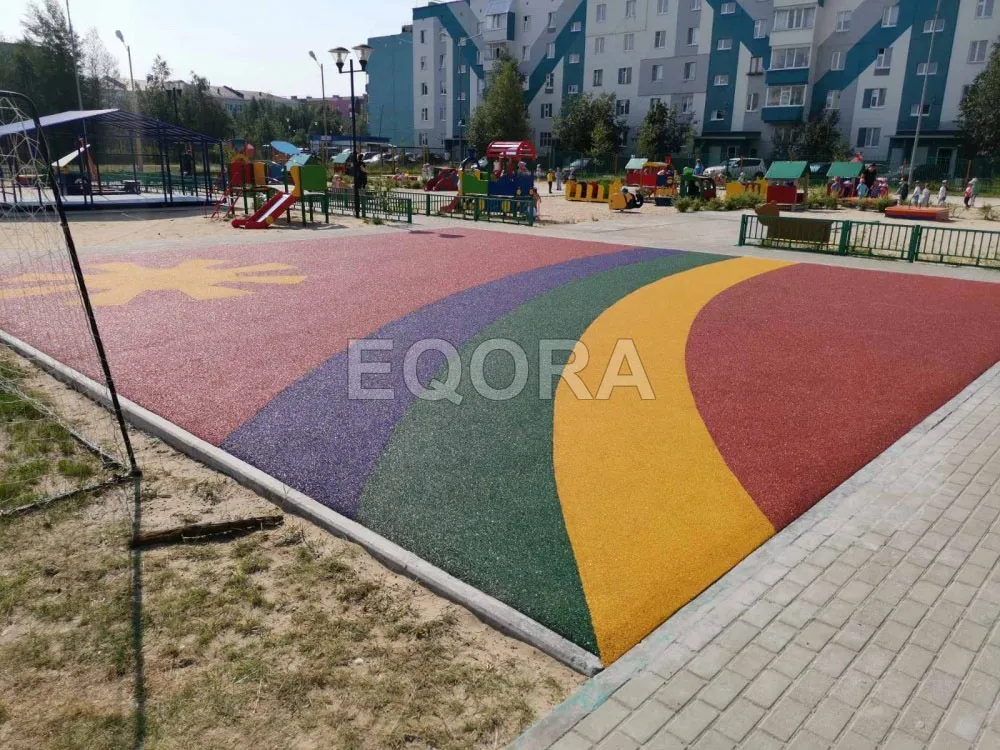Вредно ли резиновое покрытие в Бердюжье?